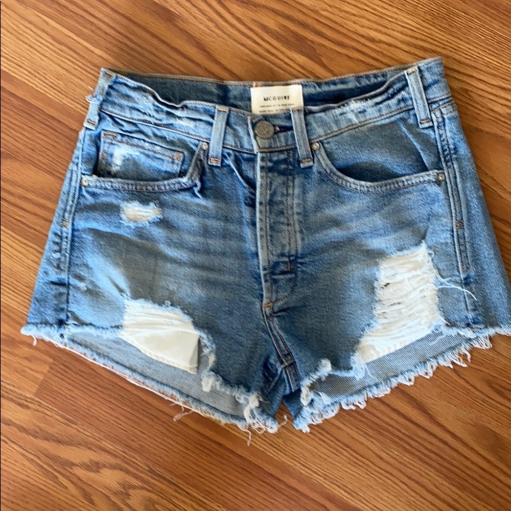 MCGUIRE DENIM SHORTS